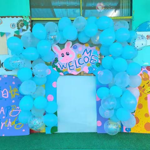 阳光幼儿园九月份宝宝亲子生日会