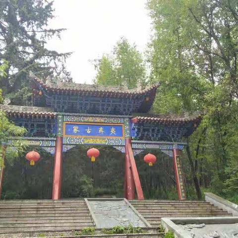 雨中游首阳山