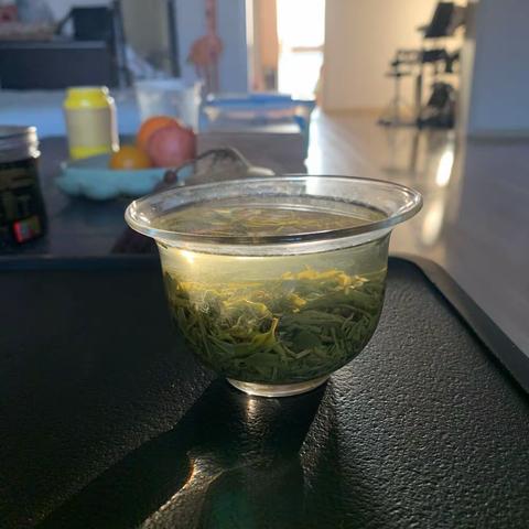 冬日·夕阳·春茶