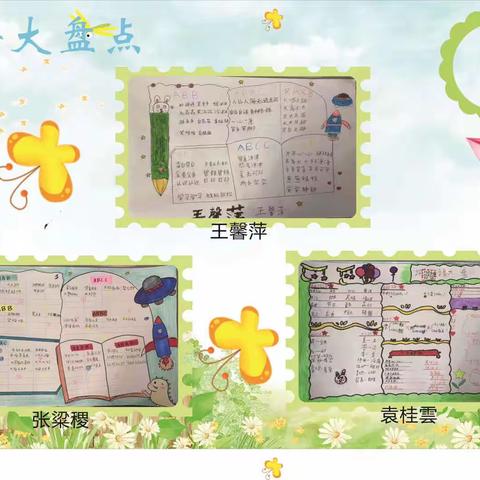 博雅班成长记录———“词语大盘点”手抄报展