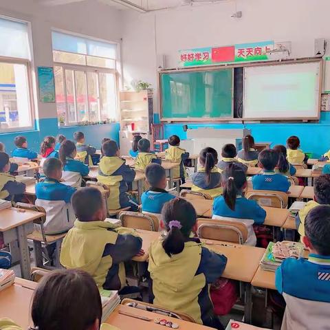 蓝村中心小学举行应急疏散演练活动