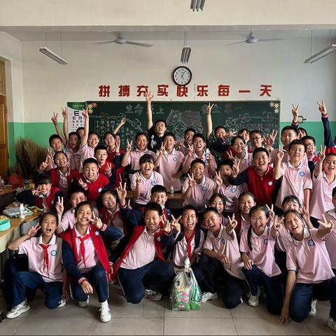潍坊锦程小学六（4）中队回顾过往，竟如此美好。