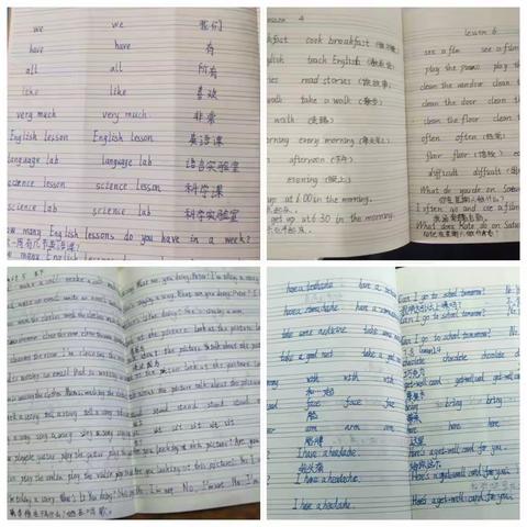 “双减我们在行动”奇台县第二小学暑假学生科学、英语作业展示