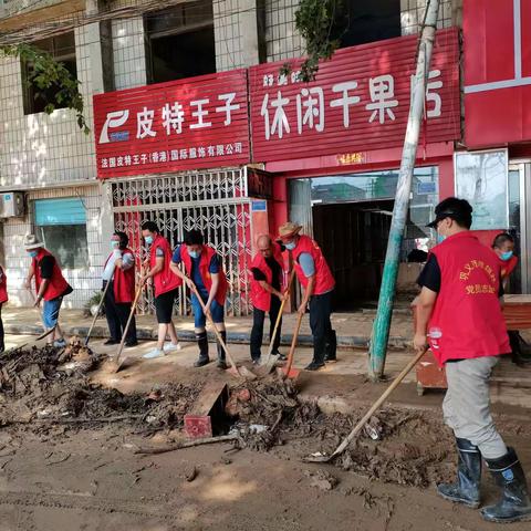 携手相助  重建美丽家园   ——市供销社支援米河灾后重建工作第八天