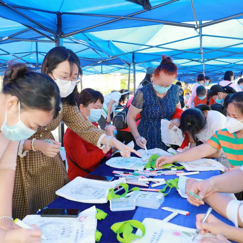 省妇联“绿色生活趣味游园会”在昌江县掀起环保新风尚