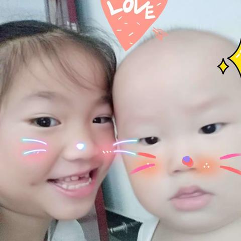 安安和乐乐的小瞬间