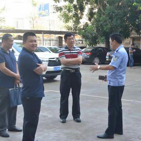 省厅交警总队邢定远处长带领“放管服”改革工作督导组一行六人到我局督导检查“放管服”工作落实情况