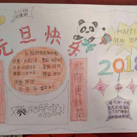 西郭庄小学手抄报大赛