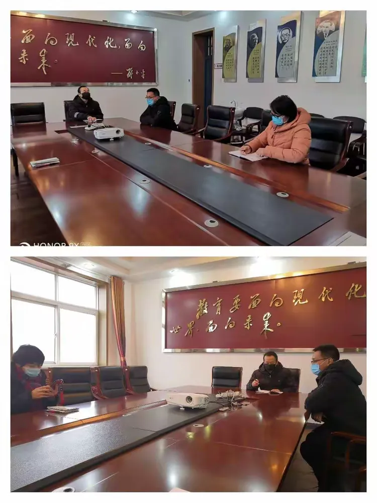 全校师生上下联动,共同抗击"新冠疫情"