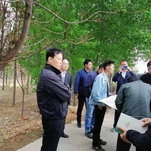 省、市国土资源三调办公室对殷都区质量和进度进行督导政协主席韩俊波、副主席靳国庆陪同