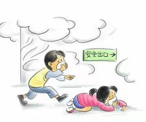 华夏首府幼儿园消防演练