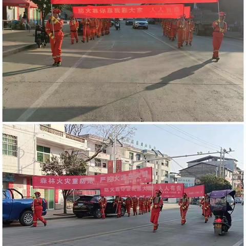 嵩溪镇开展2023年森林防灭火宣传活动