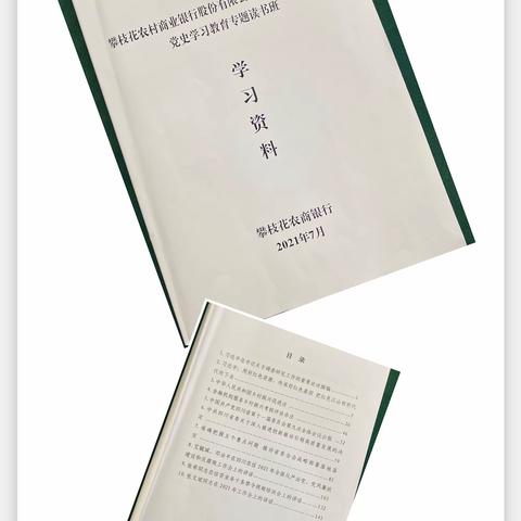 学思践悟提站位 砥砺奋进谱新篇——攀枝花农商银行成功举办干部能力提升暨党史学习教育专题读书班