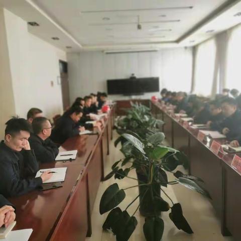 铜业公司召开2021年2月份安全生产例会及春节节后收心会