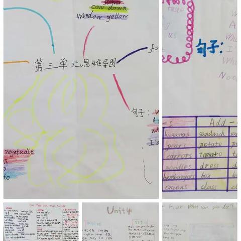 收获在今秋——我们的思维导图作业展