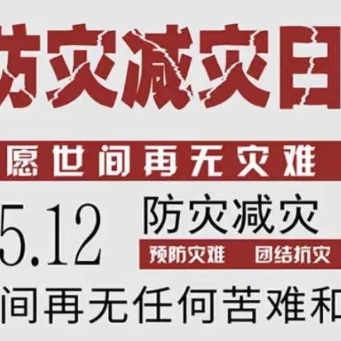 “防震减灾”5.12安全“童”行——开发区中心幼儿园📣