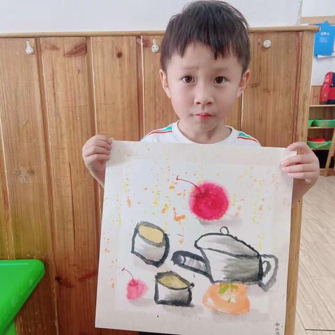 甘溪幼儿园美术作品