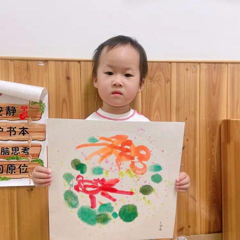 甘溪幼儿园美术作品