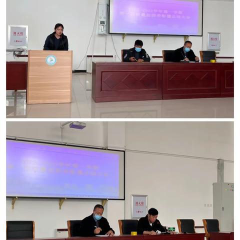 表彰大会树立榜样，百尺竿头更进一步-－刁窝中学九年级组第一次质量监测表彰暨总结大会