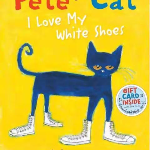 高童KCL课程-英语绘本   Pete the Cat--I love my white shoes