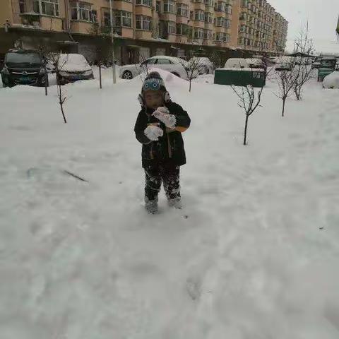 北辰唯美幼儿园雪地里的欢乐时光