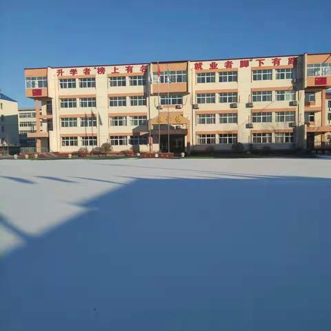 校园的雪