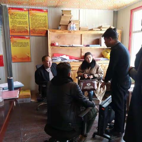 县委督导组一行莅临我乡检查工作