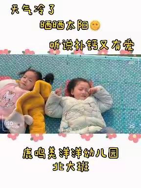 鹿鸣美洋洋幼儿园北大班第十六周