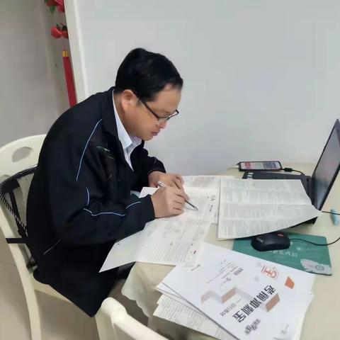 那么远      如此近—记长庆二中初2022届疫情期间网上教学