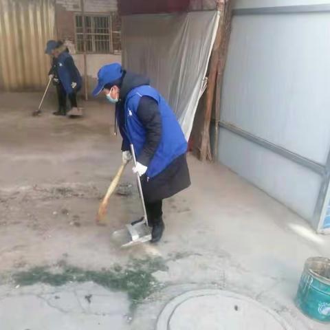 光明社区开展节前环境卫生大整治活动