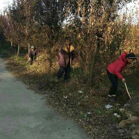 九峰镇卫生清扫活动工作纪实