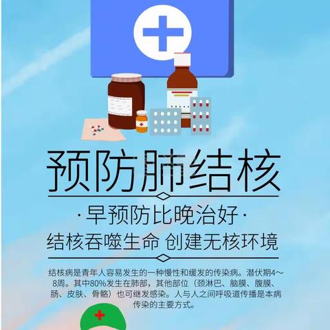 结核病防控知识宣传