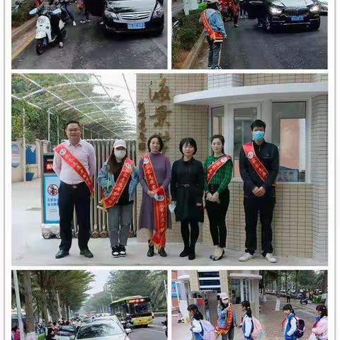 用爱护学，为孩子撑起保护伞——海景学校二（2）班家长志愿者坚守爱心护学岗