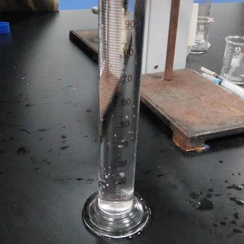 课题：Φ=0.75消毒酒精的配制