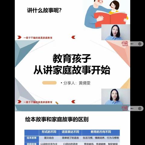教育孩子从讲家庭故事开始