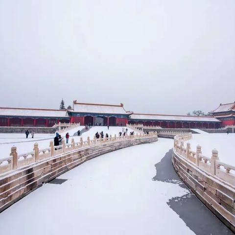 故宫踏雪
