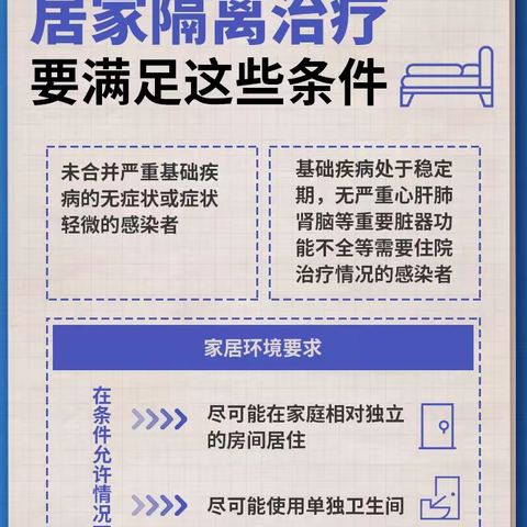 新冠感染者居家隔离操作手册来了！