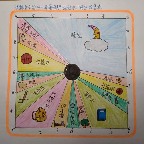 预防溺水 安全作息
