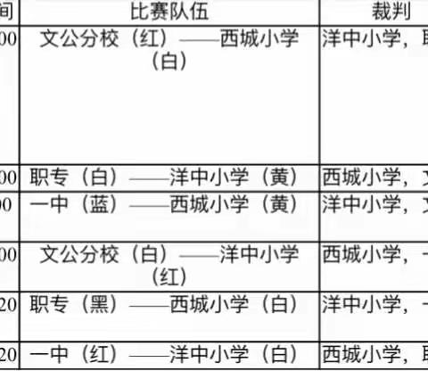 洋中中心小学参加2018年尤溪县部分中小学教工篮球友谊赛