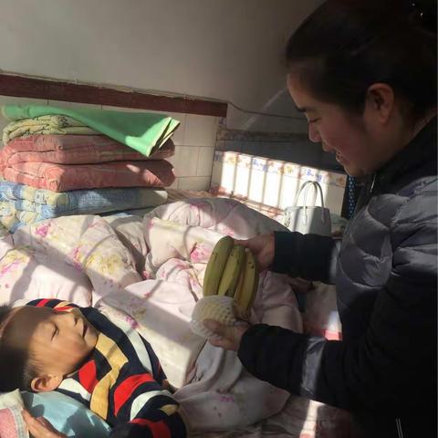 送水果，送温暖