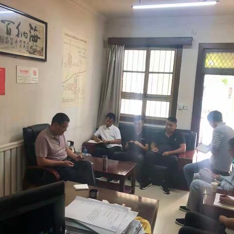 行者街办针对市铁腕治霾办督导检查通报问题立即进行整改