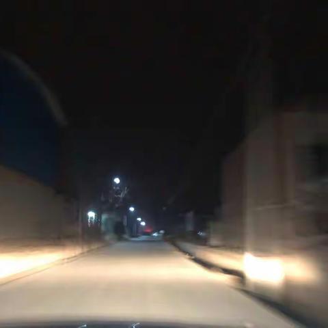 行者街办夜间巡查工作纪实