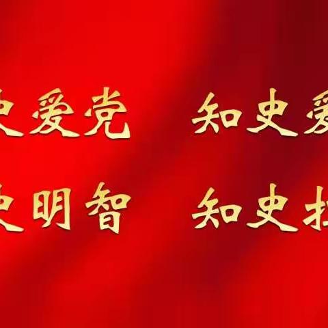青春追梦 红心向党——肖金学区张庄小学党史教育篇