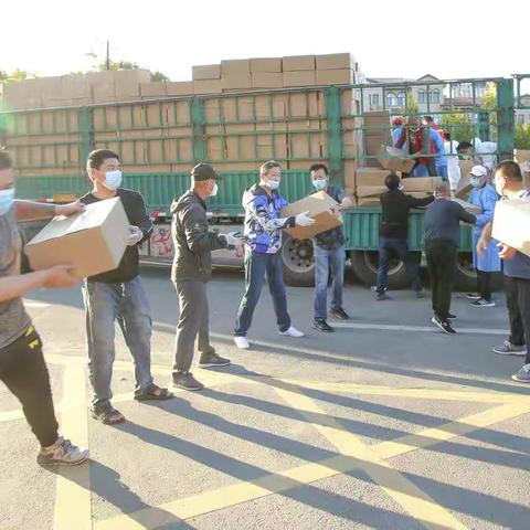 创业城二区第二次蔬菜包到了