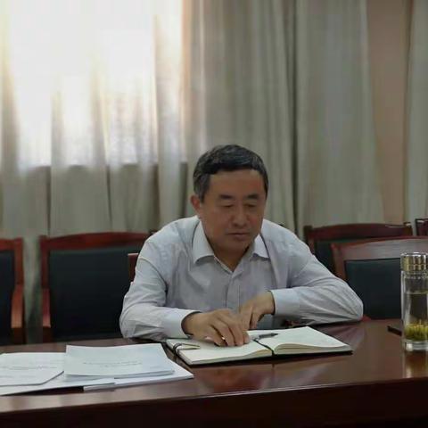 馆陶县人大常委会召开主任会议研究下一阶段联动监督工作