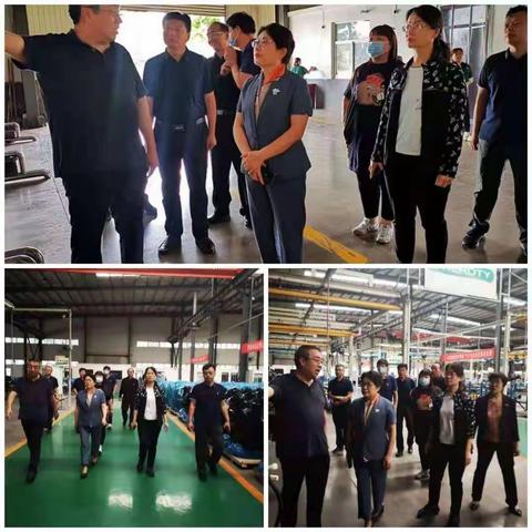 市政协副主席、工商联主席曹淑霞到铠特农机调研