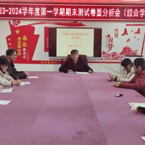 综合教研组卷面分析会