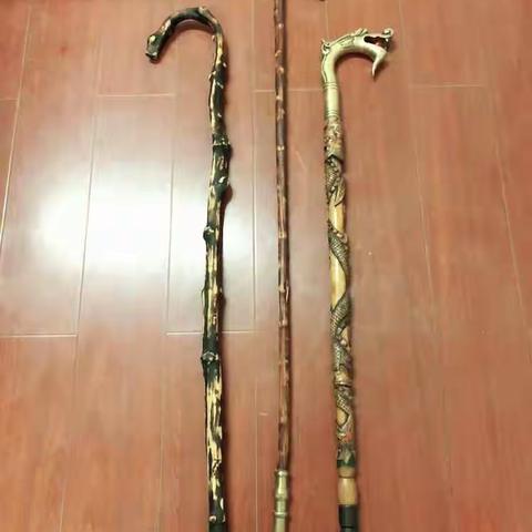 湘西少数民族特色之十（土苗柺杖、土苗鞋垫）