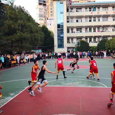 “篮”不住的激情和风采，昭陵中学校园篮球赛