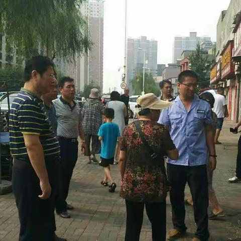 老城分局全力攻坚创卫复审